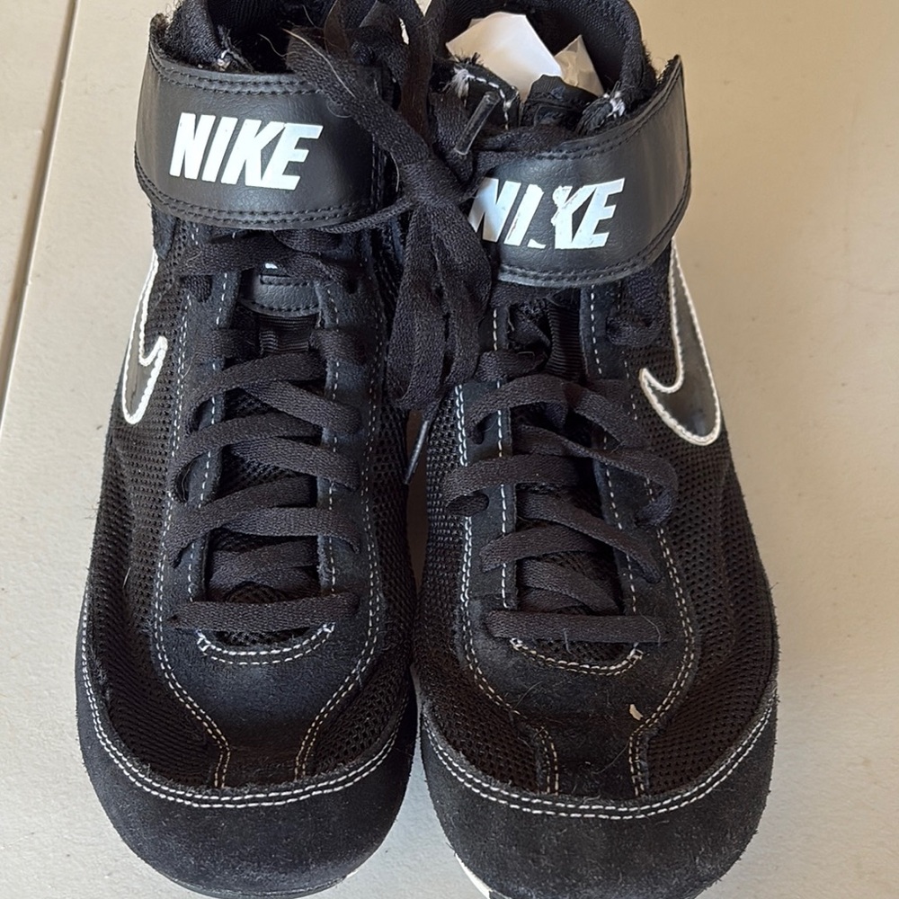 Nike Black High-Top Athletic Shoes